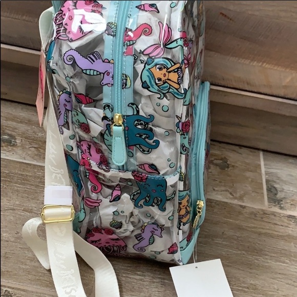 Betsey Johnson clear backpack - Picture 2 of 3